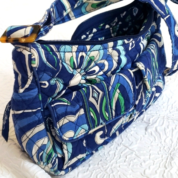 Vera Bradley Handbags - Vera Bradley Mediterranean Blue Small Crossbody/Shoulder Bag